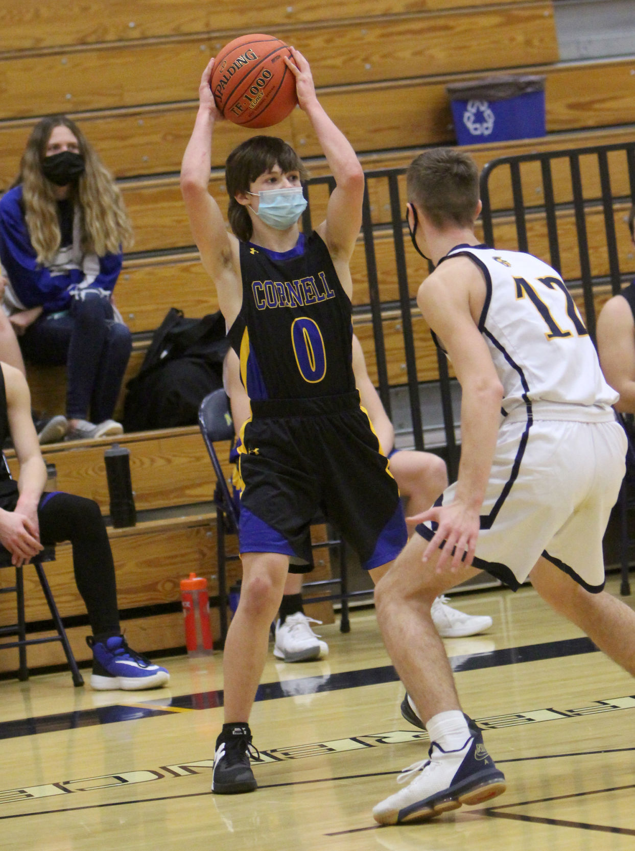 Cornell at New Auburn boys basketball 1-15-21
